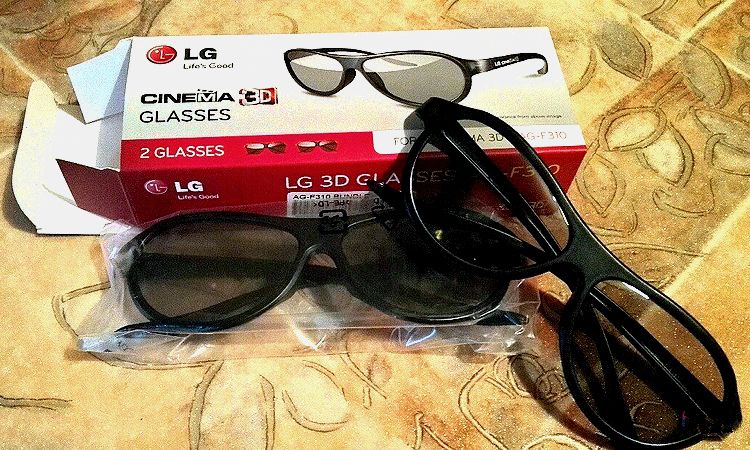 3D очки для 3D телевизоров LG !
