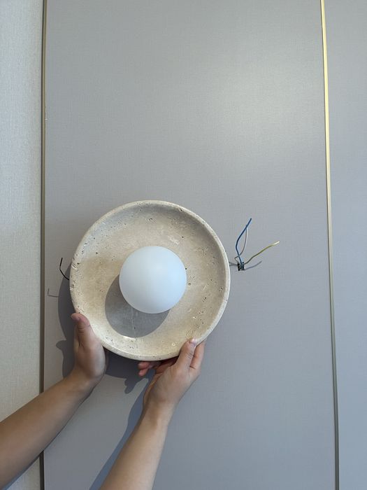 Бра настенный травертин. 3 уровня цвета.2 шт