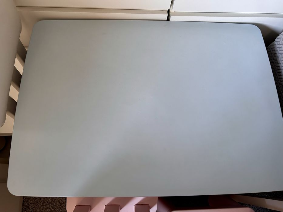 Masa pentru copii + 3 scaune Mammut IKEA