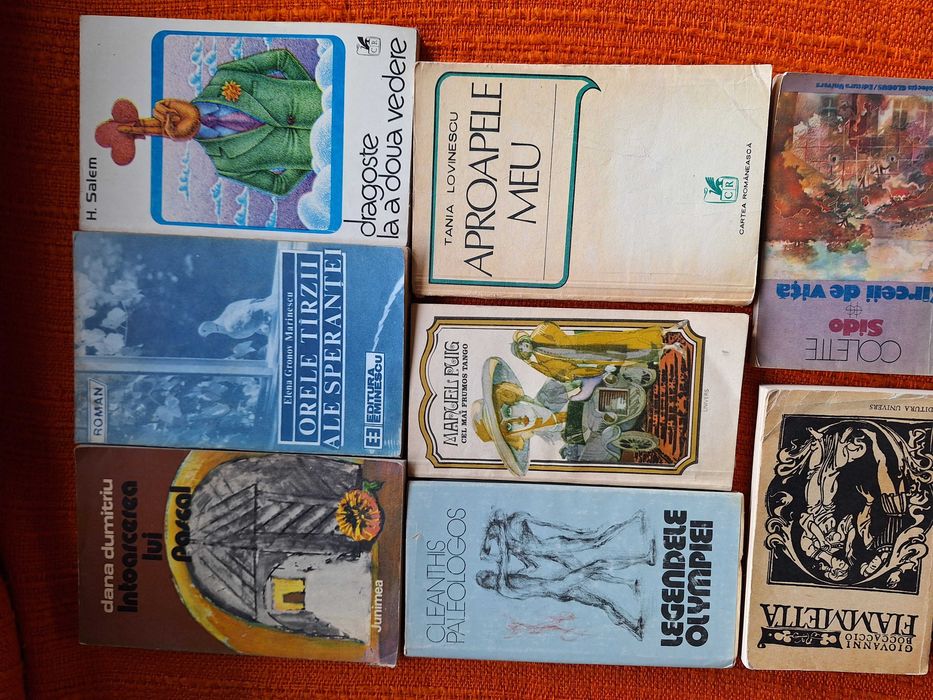 Carti beletristica (vechi) -  Lot 2-9   (buc = 8)