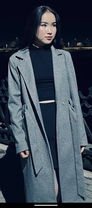 пальто серый цвет