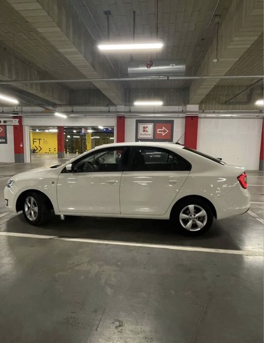 Skoda Rapid Alb Perlat
