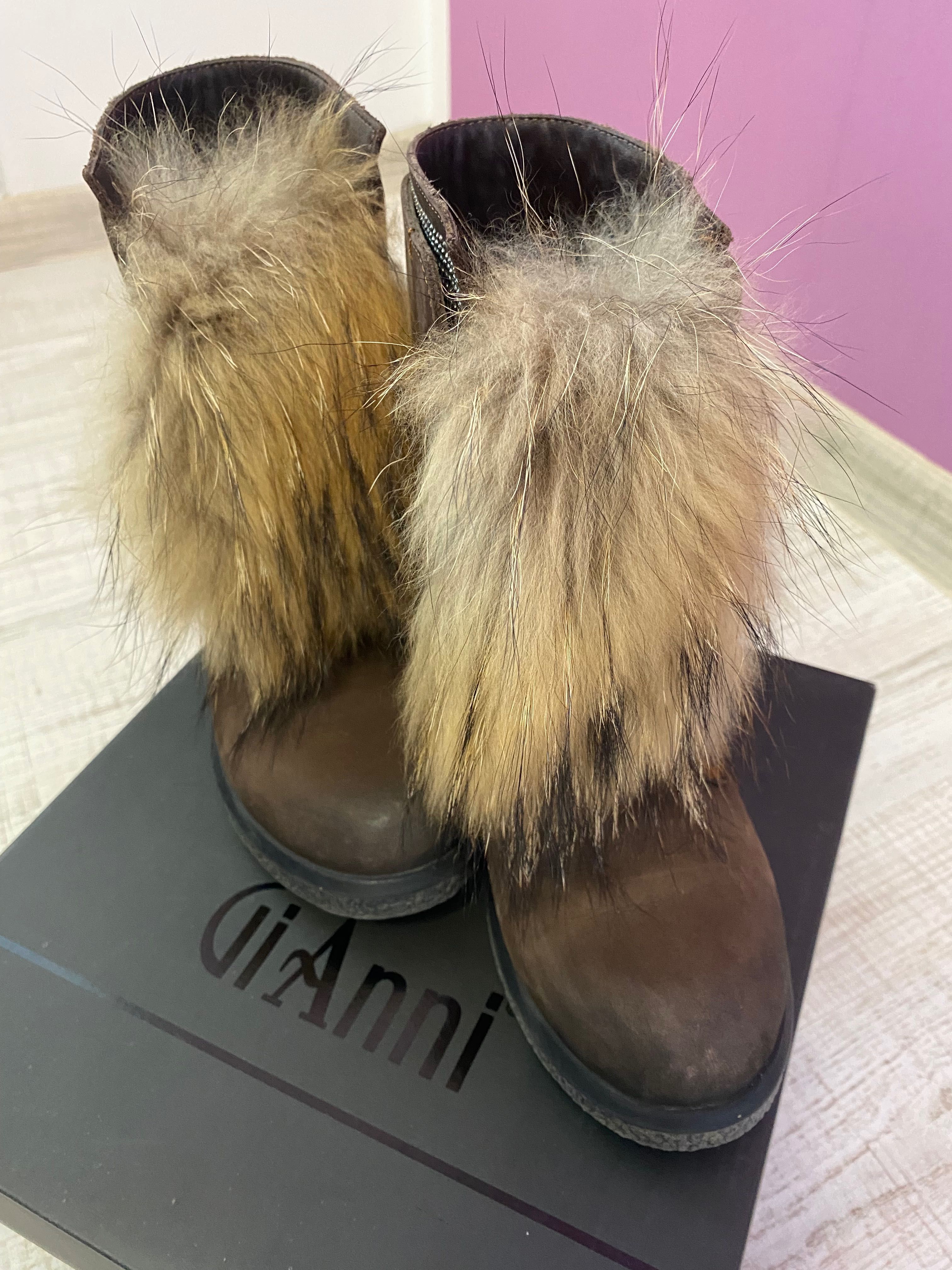 Ботуши с пух на GiAnni