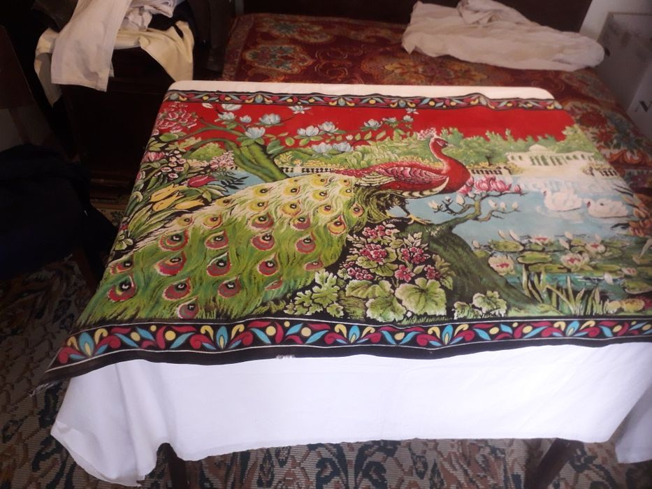 Carpete răpirea din serai , pauni .