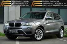 BMW X3 GARANTIE 12 LUNI*RATE*190Cp*4x4*Automat*Trapa*Webasto*Piele*Navi*Led
