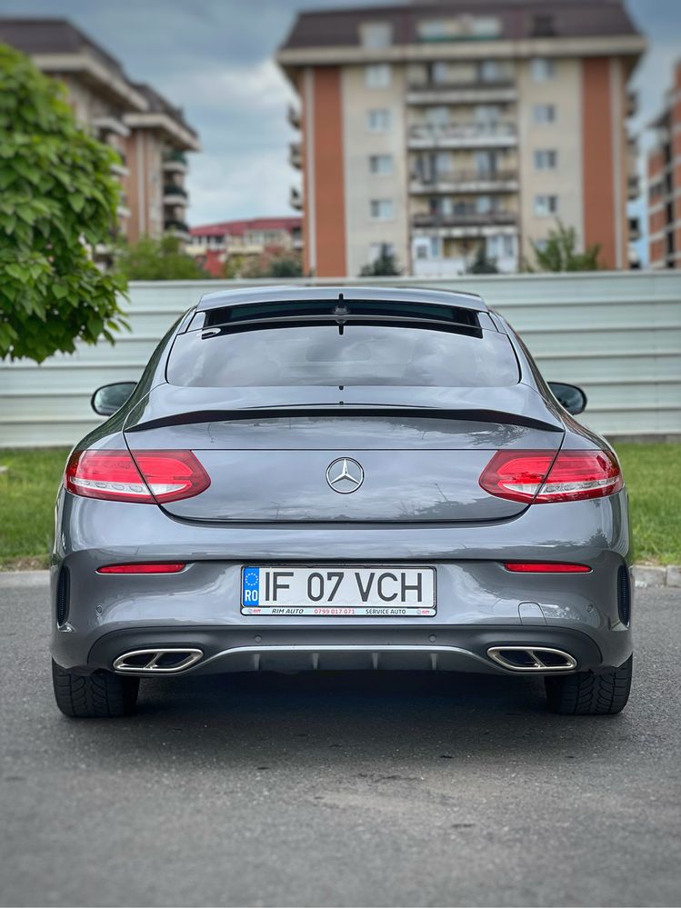 Mercedes C coupe 220d AMG panoramic