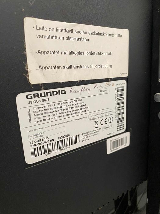 Televizor Smart Grundig 49 GUS 8675 – 4K UHD, Smart TV
