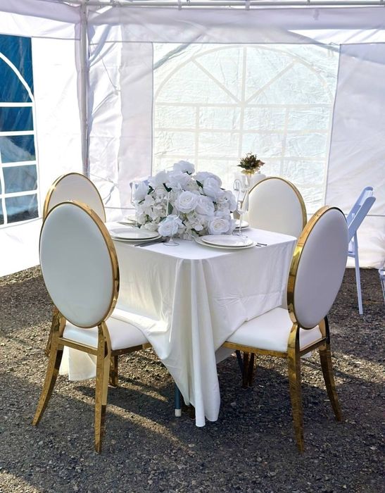 Аренда прокат столы стулья скатерти посуда