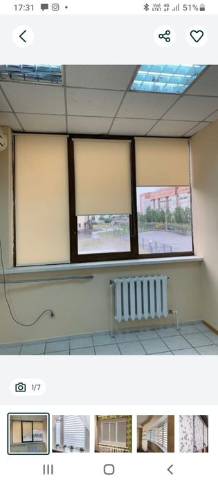 Ролл шторы, жалюзи 3000 тг