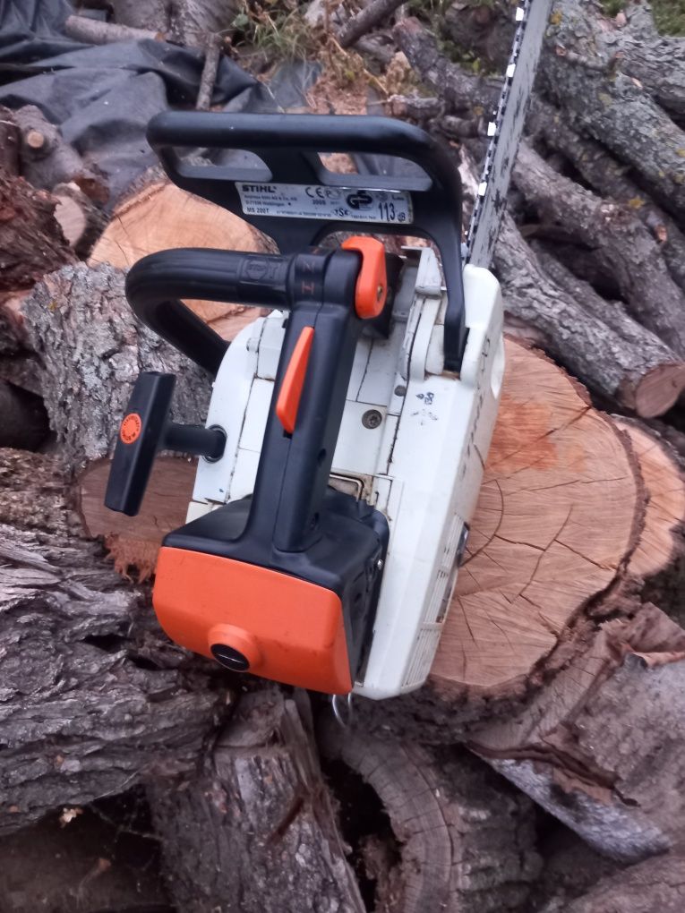 Stihl ms 201tc ported stihl 200T резачка кастрачка