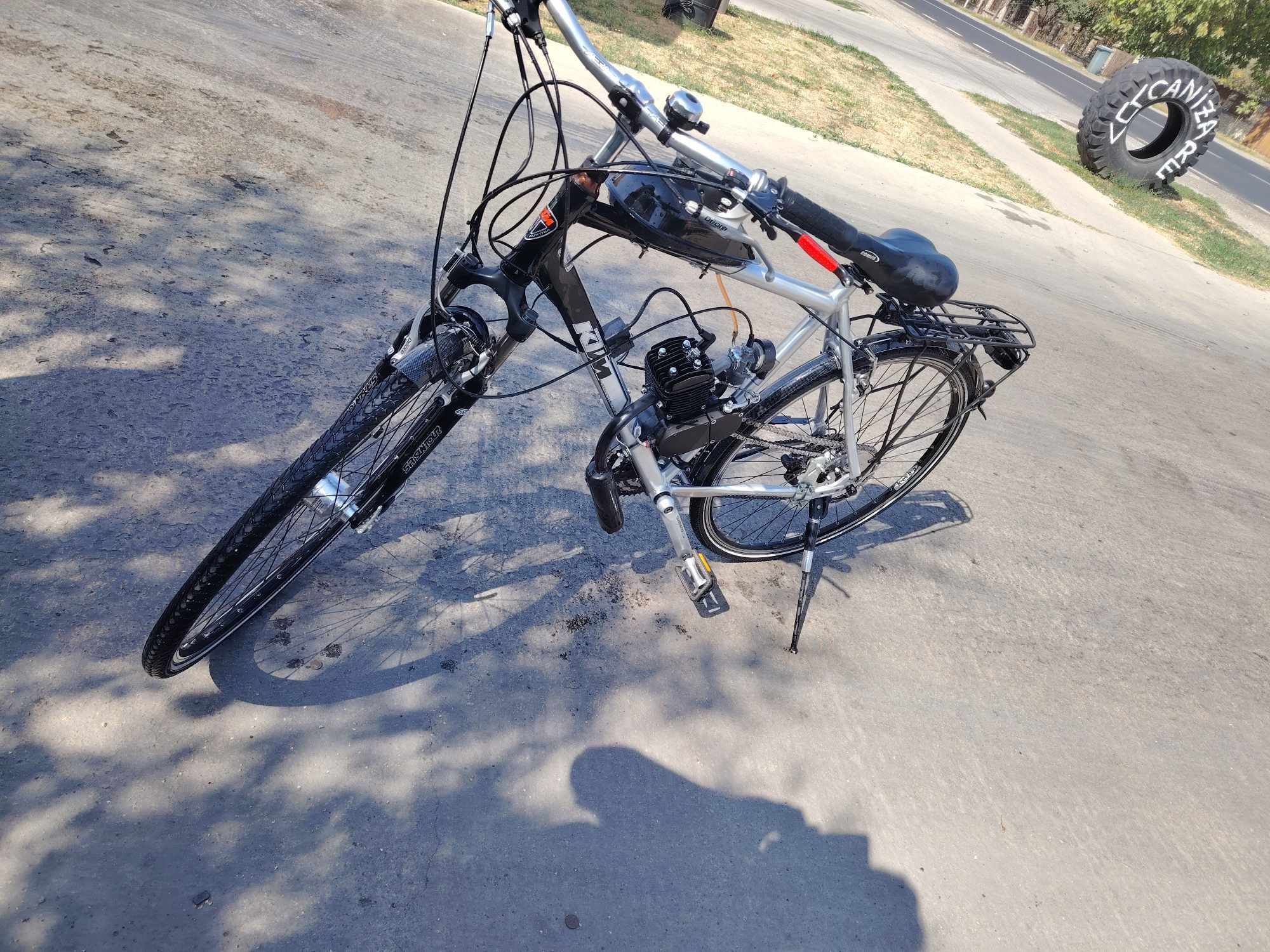 Vând Bicicleta kit motor 80 cm ..