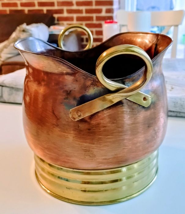 Vas cupru decoratiune interioara