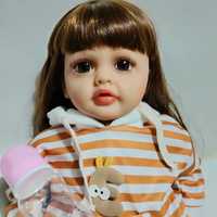 Кукла Реборн интерактивная говорящая.55 см