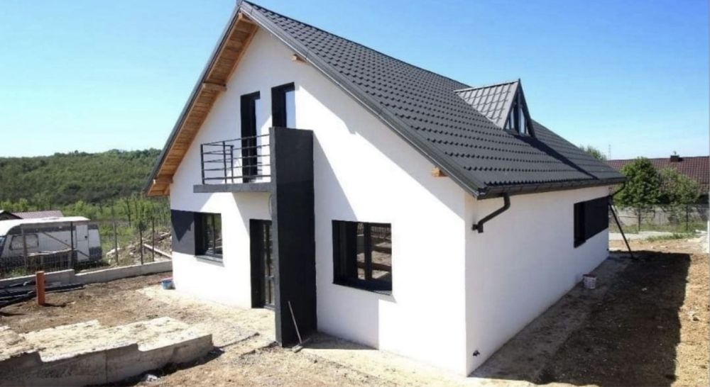Vindem si producem la comanda case modulare pe structura metalica