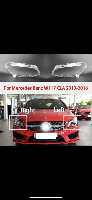 Sticla far mercedes A-class 2012-2018/CLA facelift 2016-2020/2012-2016