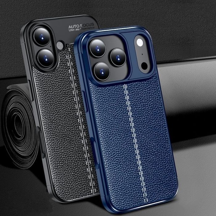 Apple iPhone 17 / 17 Air / 17 Pro / 17 Pro Max /Лукс кейс кожена шарка