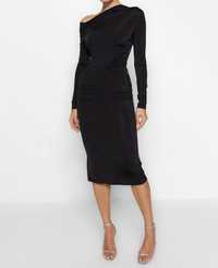 Rochie neagra midi