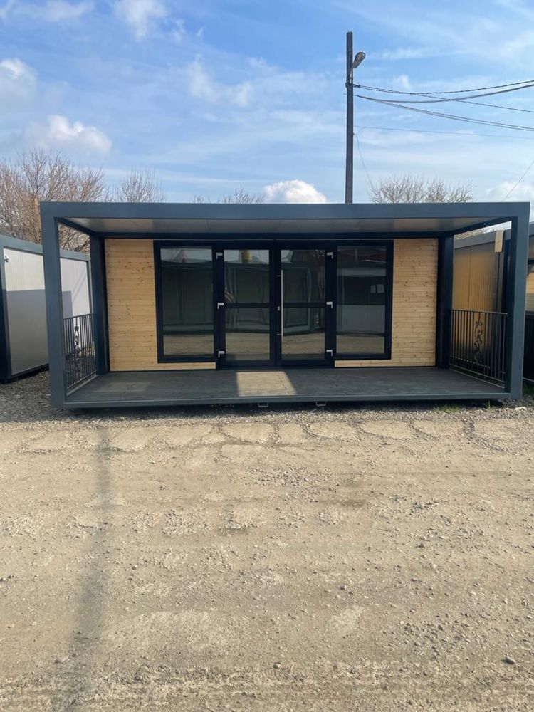 Container birou sanitar modular fastfood