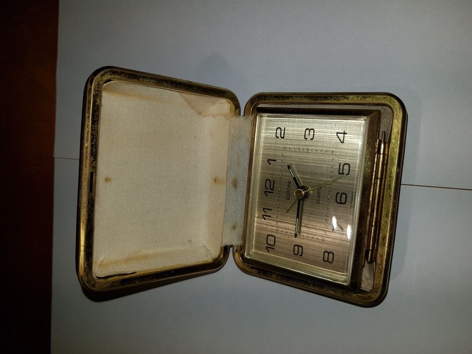 Ceas german Europa voiaj auriu quartz functional