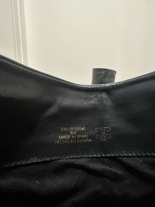 Cizme lungi din piele marimea 40