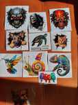 Abtipilde stickere Masina Laptop PC Frigider Usa Geam etc