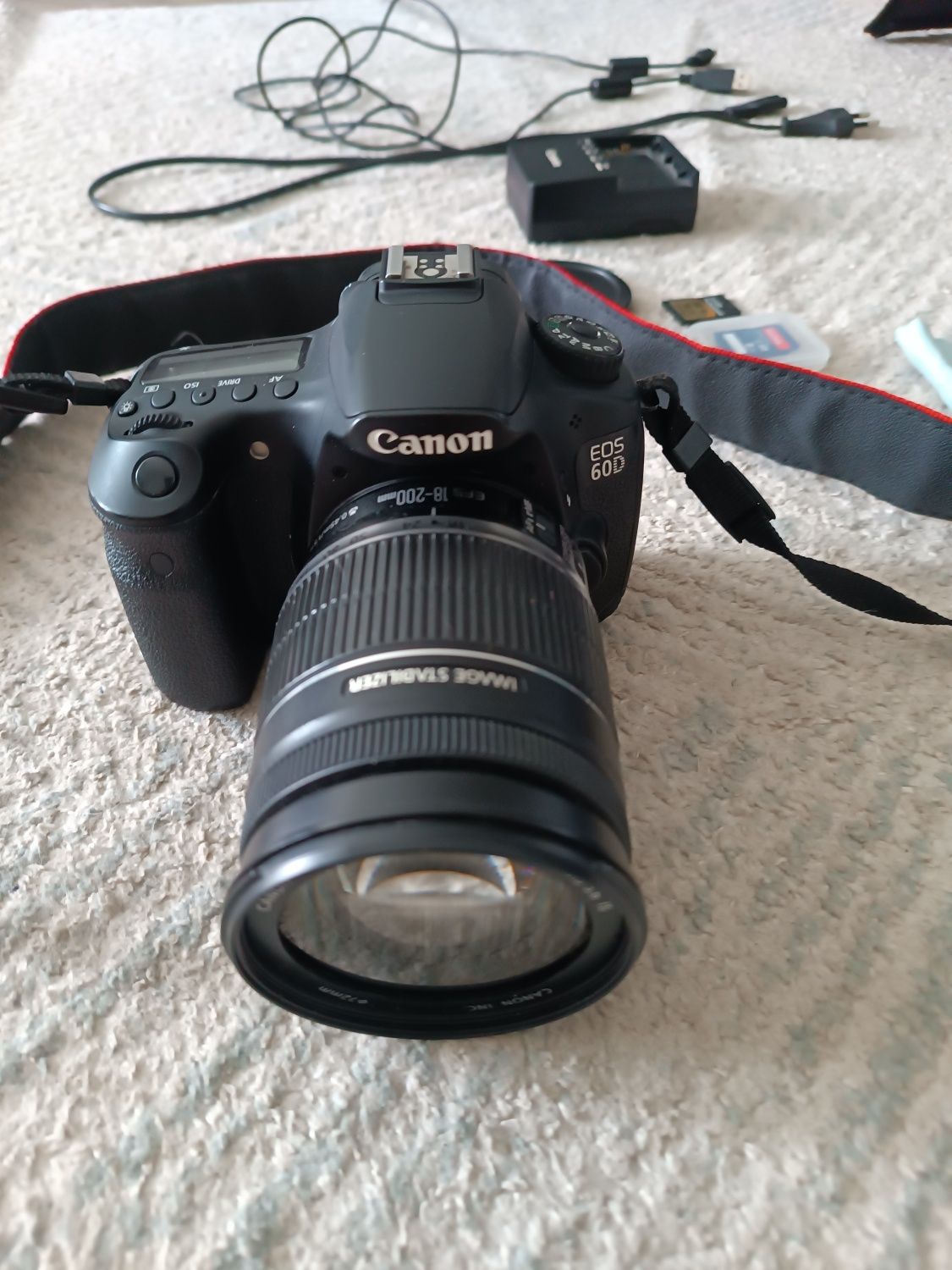 Canon EOS 60D объектив 200 мм