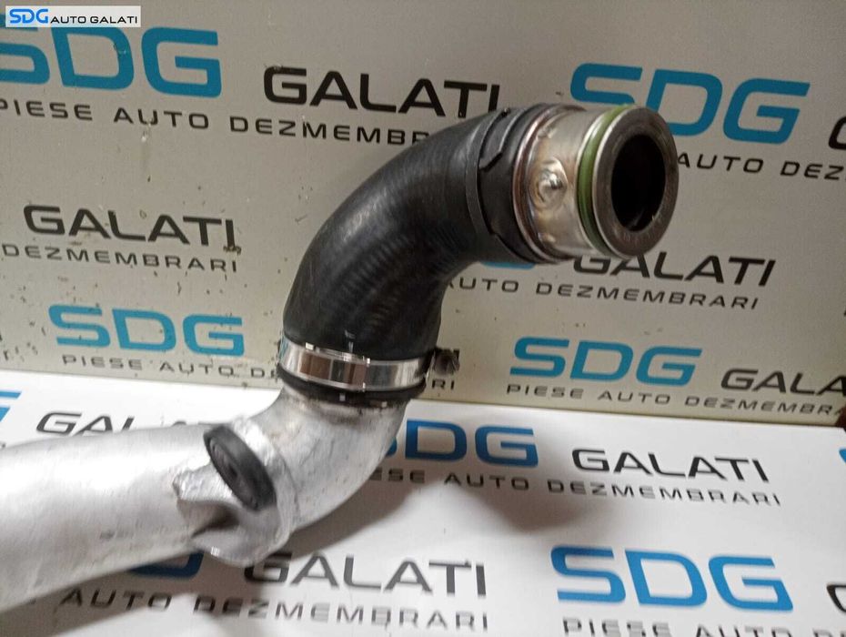 Conducta Teava Tubulatura Intercooler Volkswagen Golf 5 2.0 TDI BMN 2004 - 2008 Cod 3C0145840D [M6565]