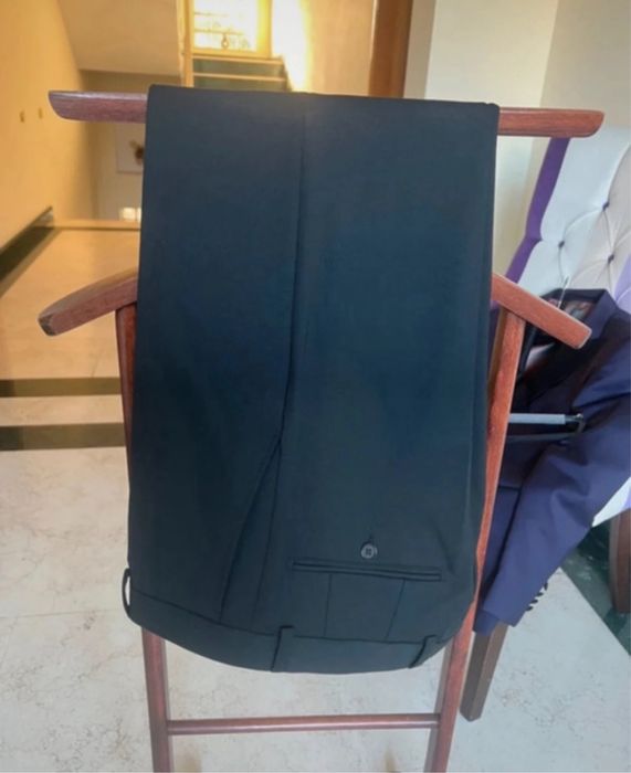 Pantaloni lână 100% Louis Purple