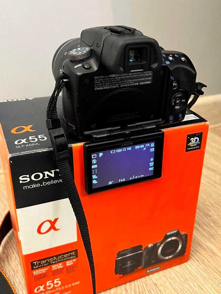 Sony A55 фотоаппарат
