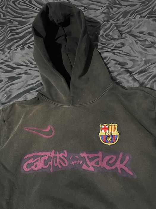 Hanorac Travis Scott x FC Barcelona