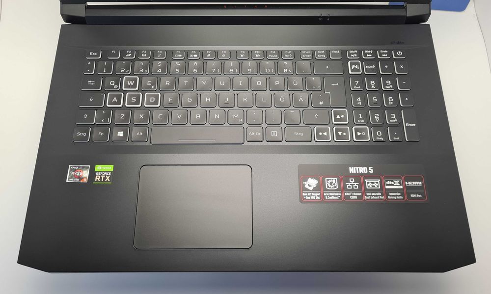 Acer Nitro 5 AN517 Ryzen 9 5900HX/16GB/1TB SSD/RTX3080-8GB/WQHD 165Hz