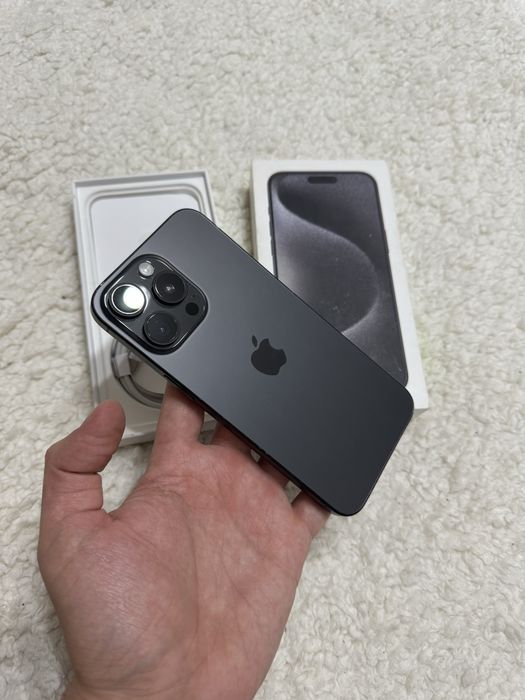 Айфон 15 Про Макс 256 ГБ iPhone 15 Pro Max 100 % АКБ ВСЕ РАБОТАЕТ