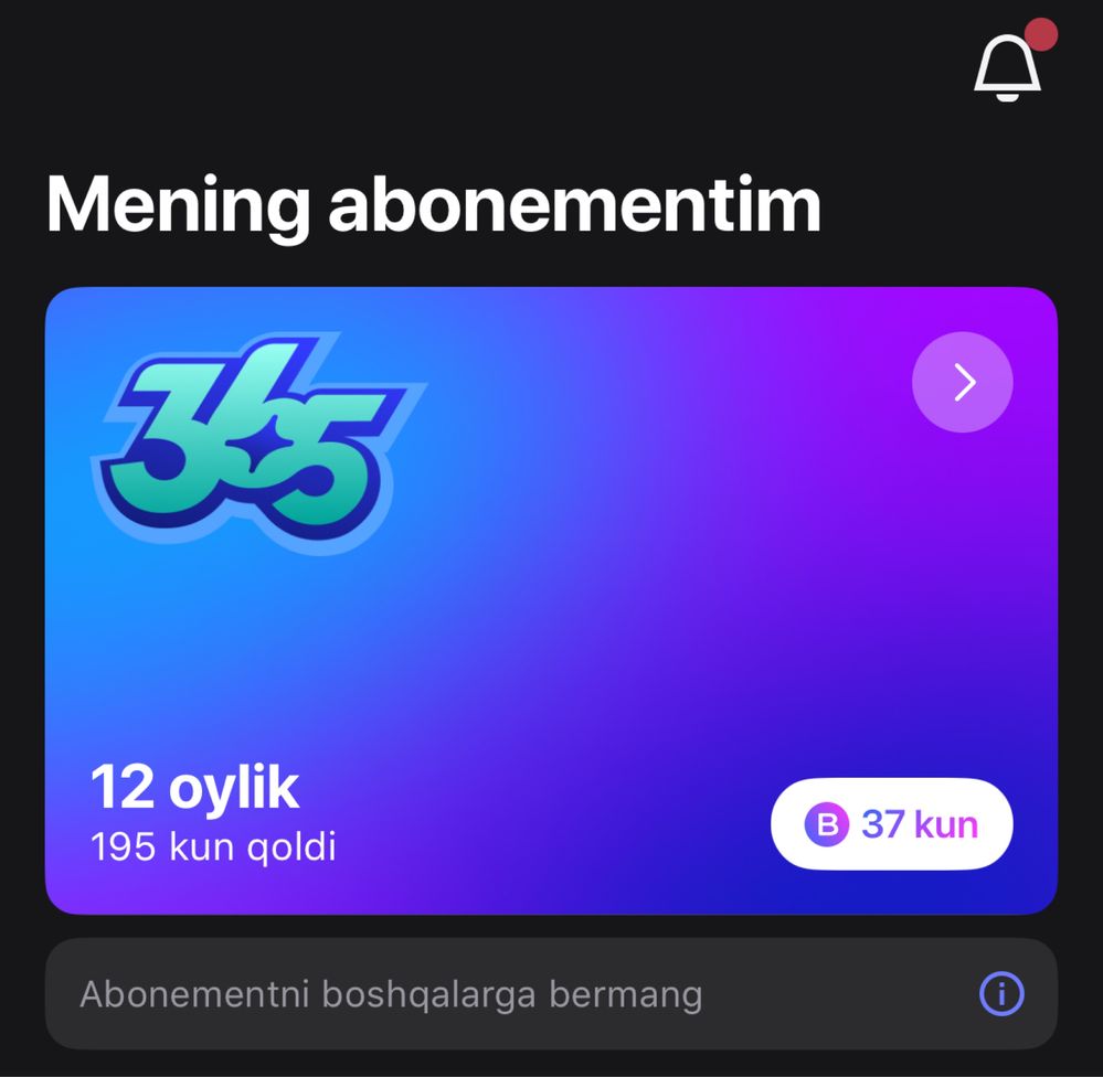 1-fit akkaunt sotiladi 230 kun