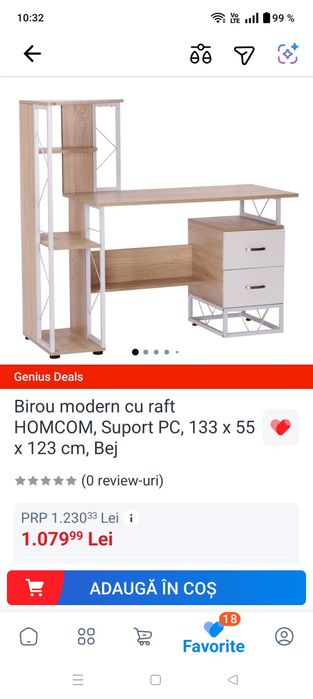 Pomana!! Birou Calculator Complex-NOU-Superb,Calitate&Desing LUX-