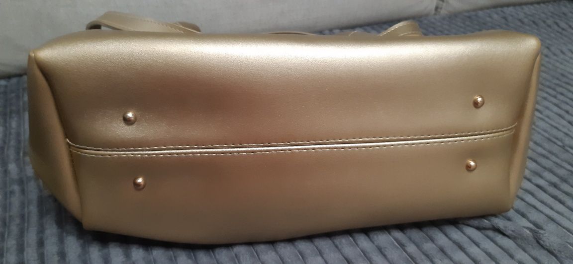 Дамска чанта еко кожа 2 в 1 , малка и голяма