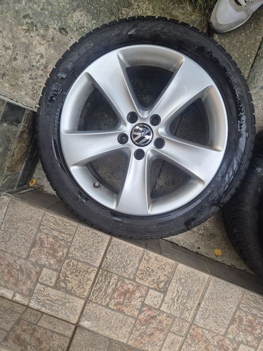 Jante r17 5x112 + anvelope iarna 205 50 R17