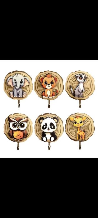 Детски закачалки за стена, детска стая, детска градина