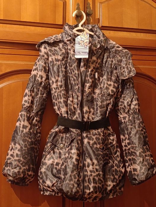 Зимняя куртка-пуховик на девочку подростка. XSразмер