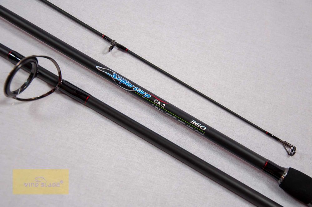 Lanseta WindBlade SUPER Carp CA2 3,9m Carbon 4lbs