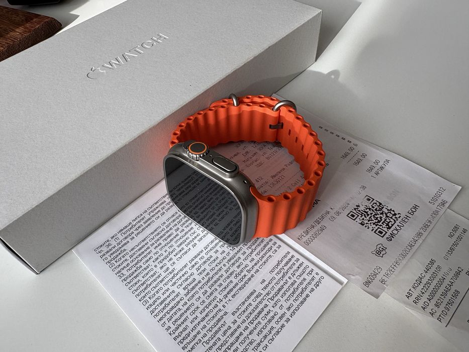 Apple Watch Ultra 2 49mm Titanium Гаранция