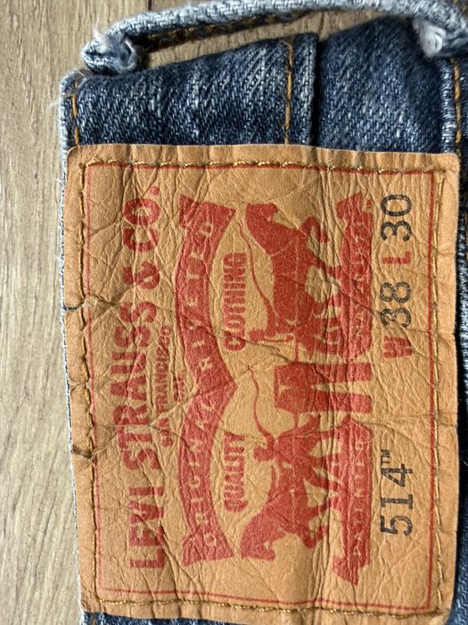 Blugi LEVIS 514 Albastru Barbati | Marime 38 x 30 (Talie 100 cm)