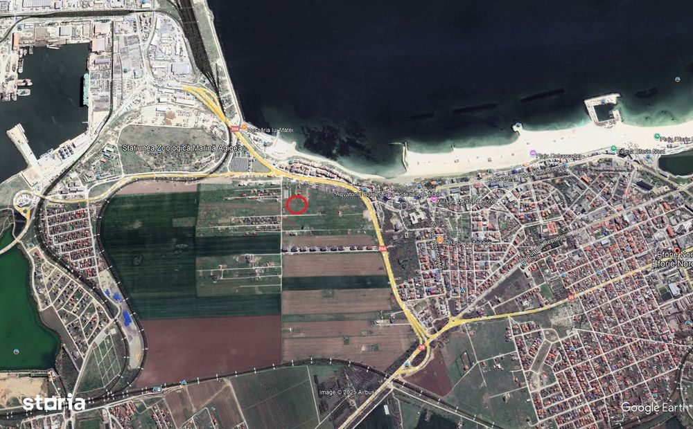 Teren de vanzare Agigea zona Golful Pescarului