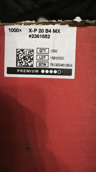 Пирони hilti bx4