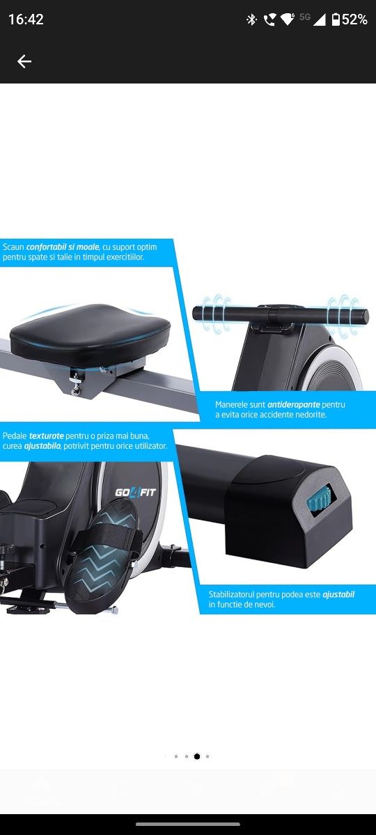 Aparat Fitness Vaslit GO4FIT R100