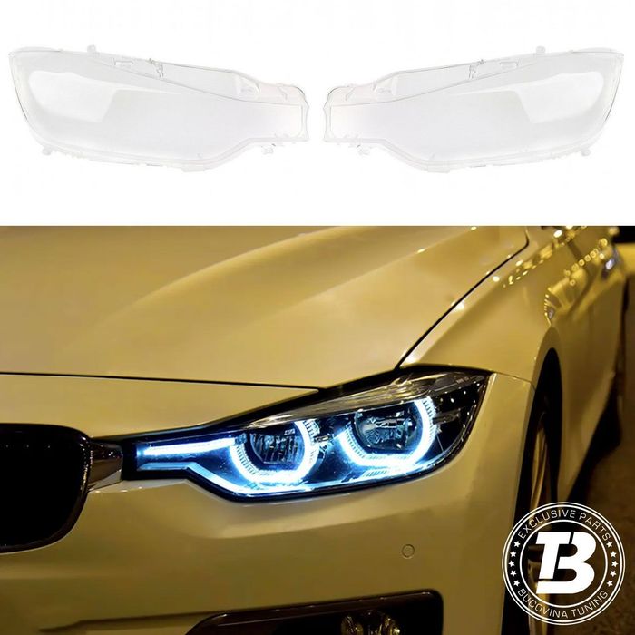 Sticle Faruri compatibile cu BMW Seria 3 F30 F31 LED