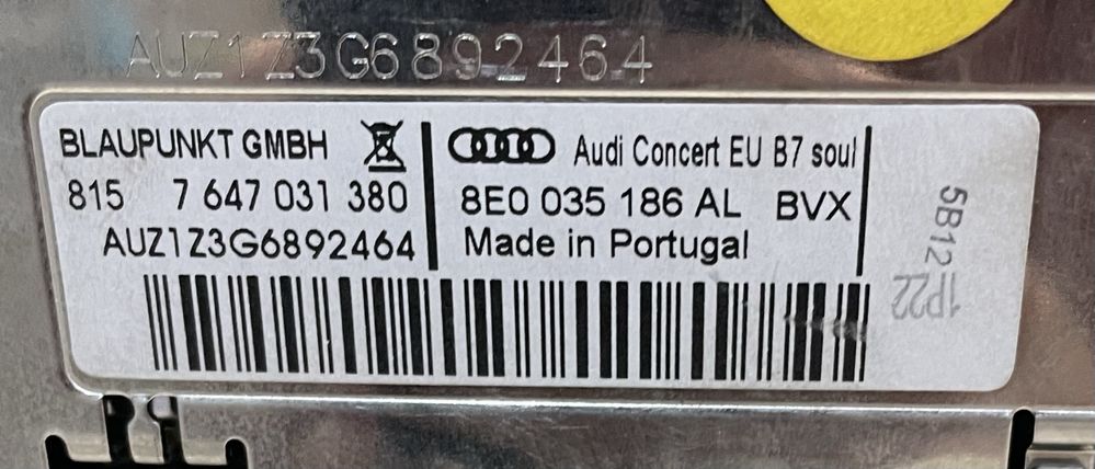 Concert 2+ за Ауди а4 б7