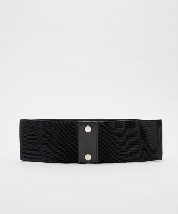 Curea Bershka, negru, 75 cm