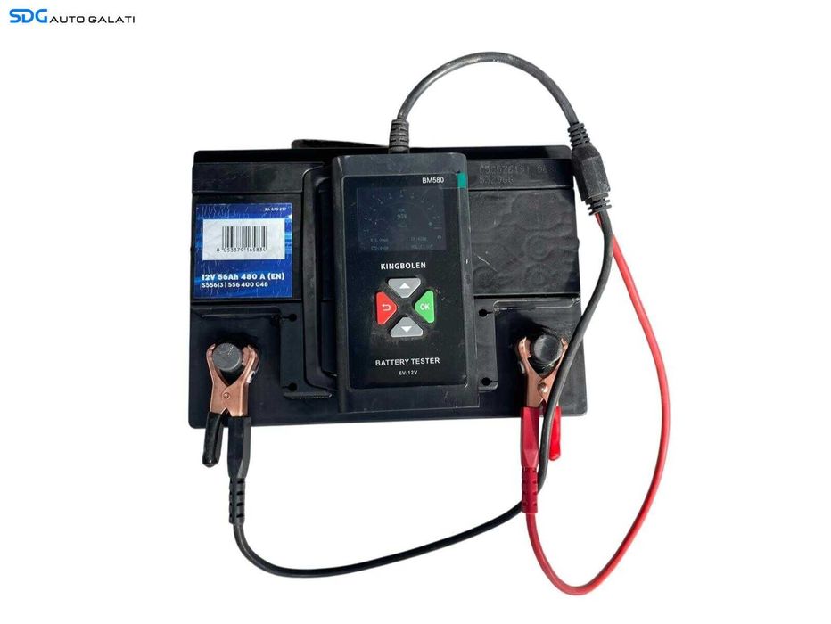 Baterie Acumulator Auto 56AH 480A ERA 556400048 S55613 Volkswagen Audi Seat Skoda Ford Opel Toyota BMW Mercedes Renault Peugeot Dacia [B4489]