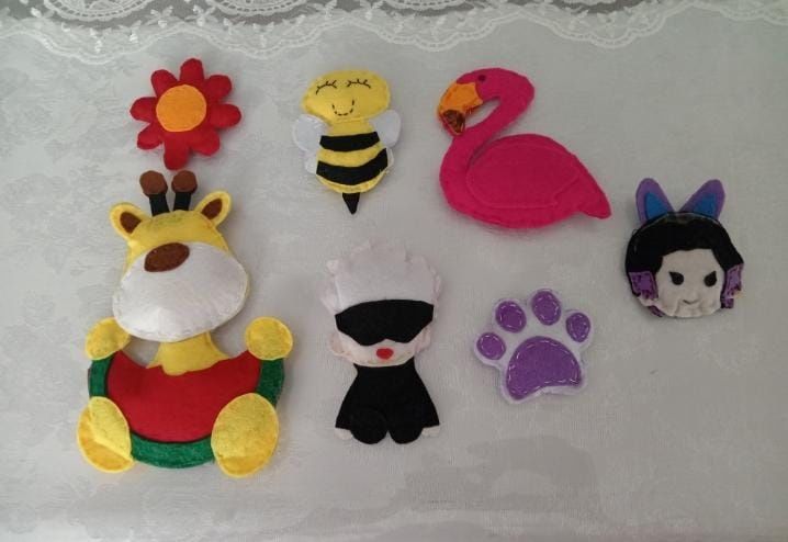 Игрушки из фетра