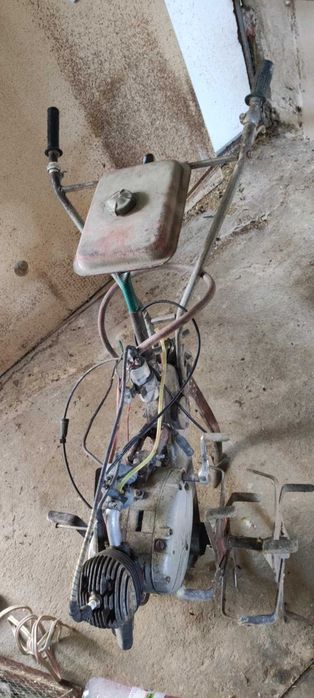 мото фреза с двигател от балканче